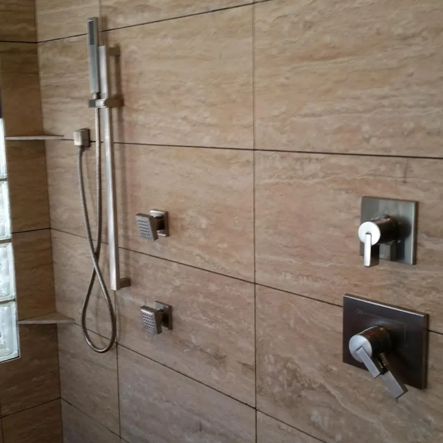 Shower fixture installation for Water Heater Replacement in Downers Grove